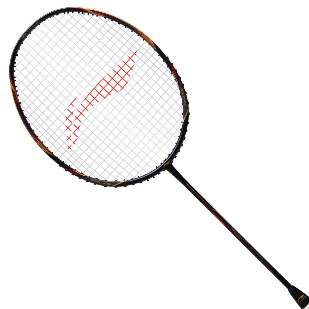 Li-Ning Tectonic 3R Badminton racket- black/ gold/ red
