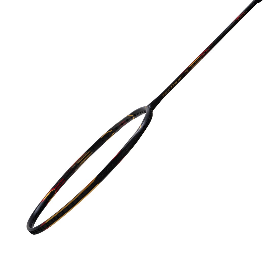 Close up of Li-Ning Tectonic 3R unstrung Badminton racket
