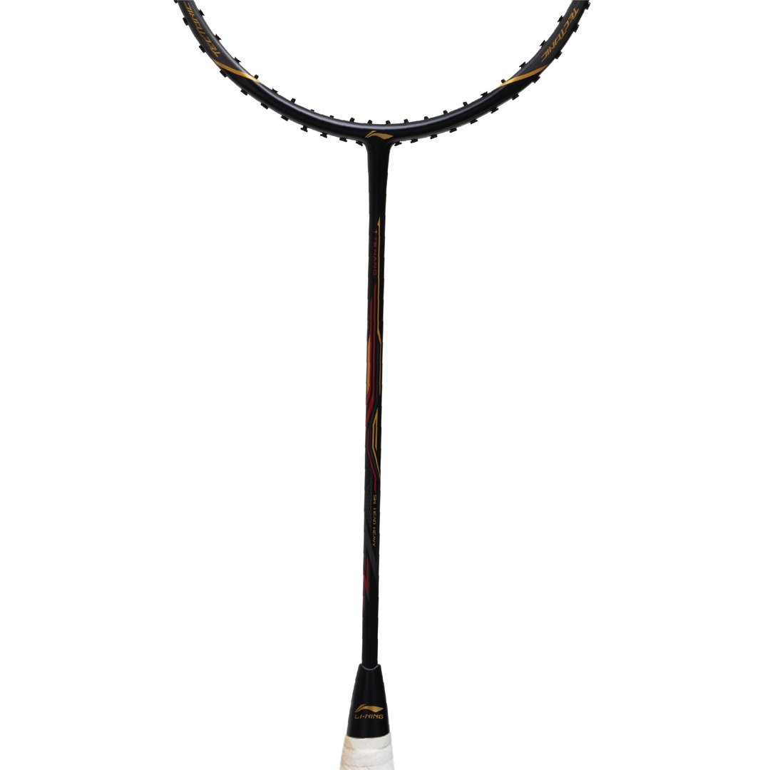 Close up of Li-Ning Tectonic 3R unstrung Badminton racket