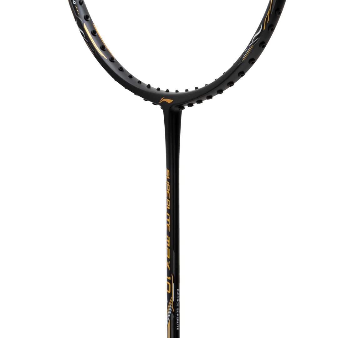 G-Force Superlite Max 10 (Black/Gold/White) - Badminton Racket