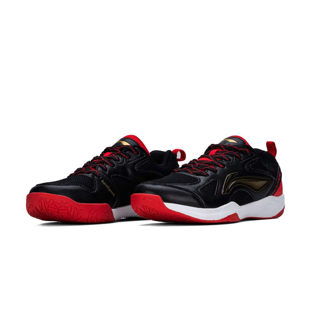 AERO SPEED - BLK/RED/GOLD li-ning badminton shoes